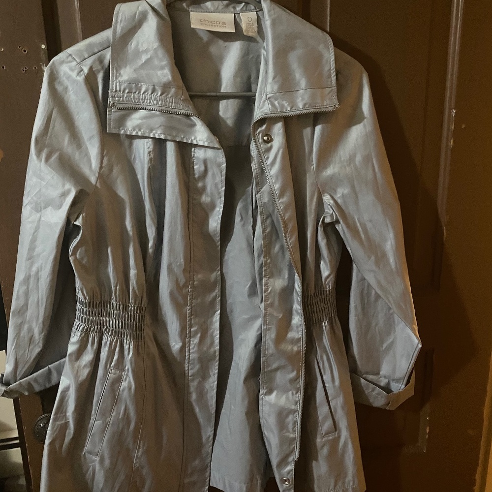 Silver Chico’s jacket